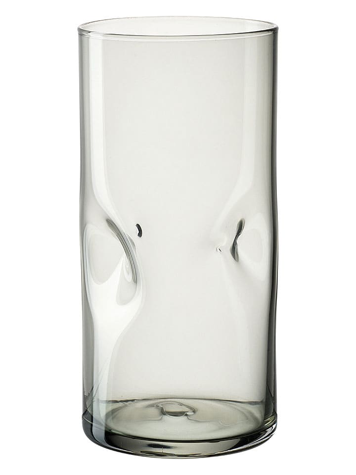 LEONARDO Szklanka "Vesuvio" w kolorze jasnoszarym - 330 ml rozmiar: onesize