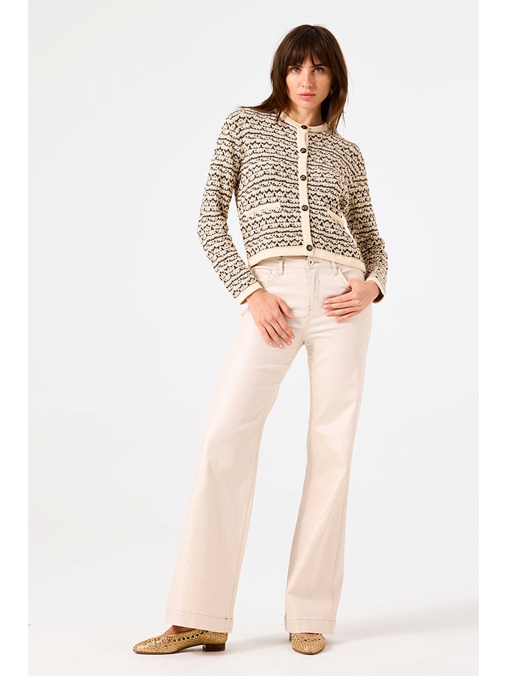 Garcia Kardigan w kolorze brązowo-beżowym rozmiar: L