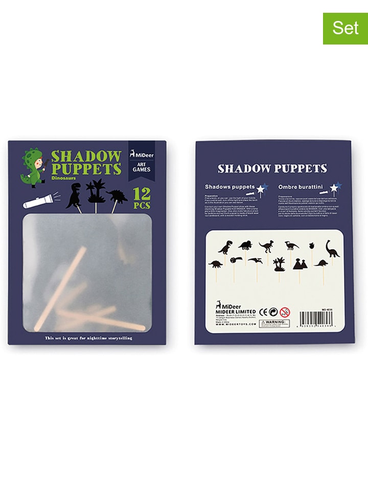 Mideer 12-częściowy teatrzyk "Dinozaury" - 3+ rozmiar: onesize