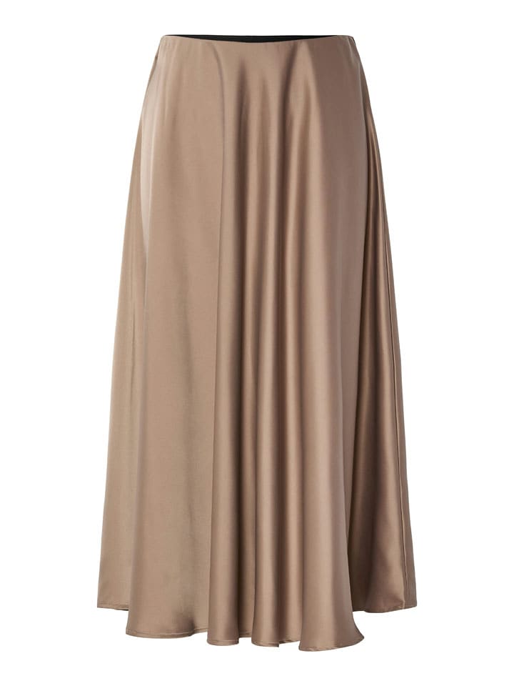 YAS Spódnica w kolorze szarobrązowym rozmiar: 40