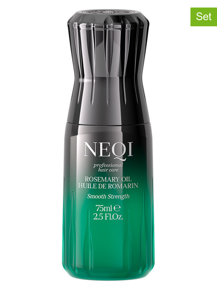 NEQI Olejki do włosów (2 szt.) "Rosemary Oil" - po 75 ml rozmiar: onesize