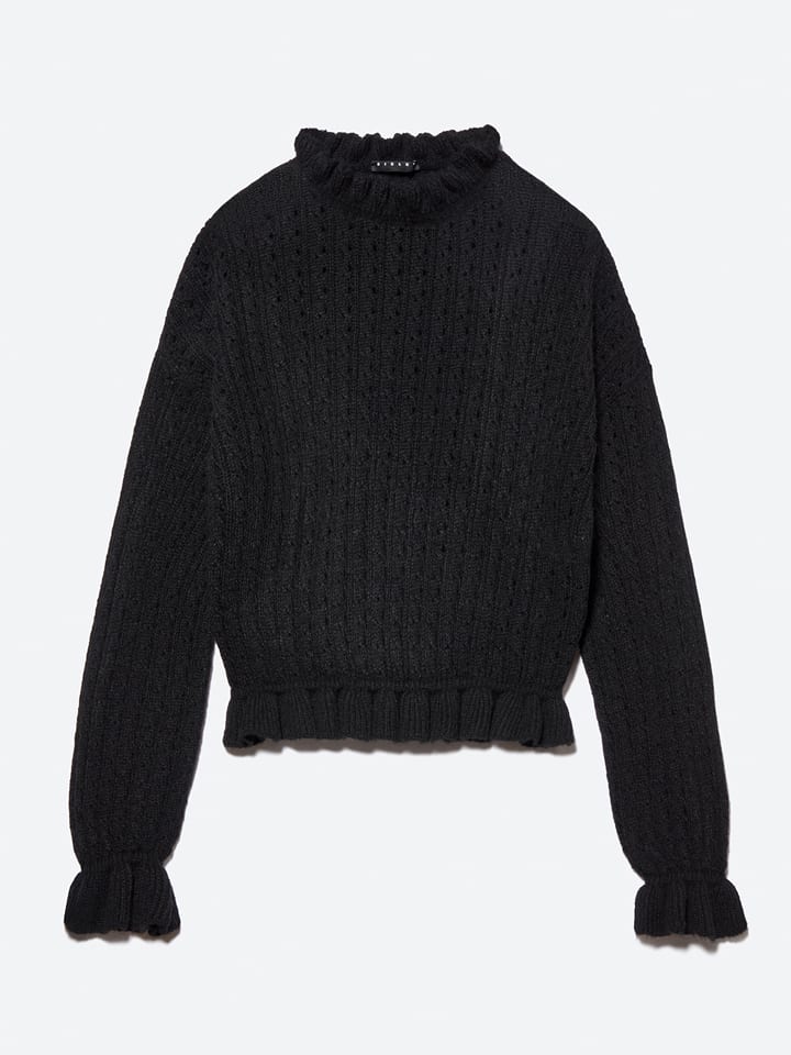 Sisley Sweter w kolorze czarnym rozmiar: 122