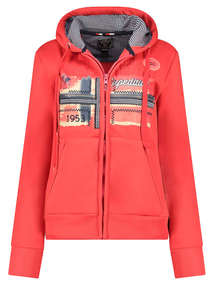 Geographical Norway Bluza "Farlotte" w kolorze czerwonym rozmiar: S