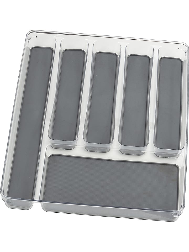 Wenko Organizer w kolorze antracytowym na sztućce - 40 x 4,5 x 32 cm rozmiar: onesize