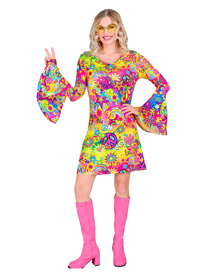 Carnival Party Sukienka kostiumowa "60s" ze wzorem rozmiar: L