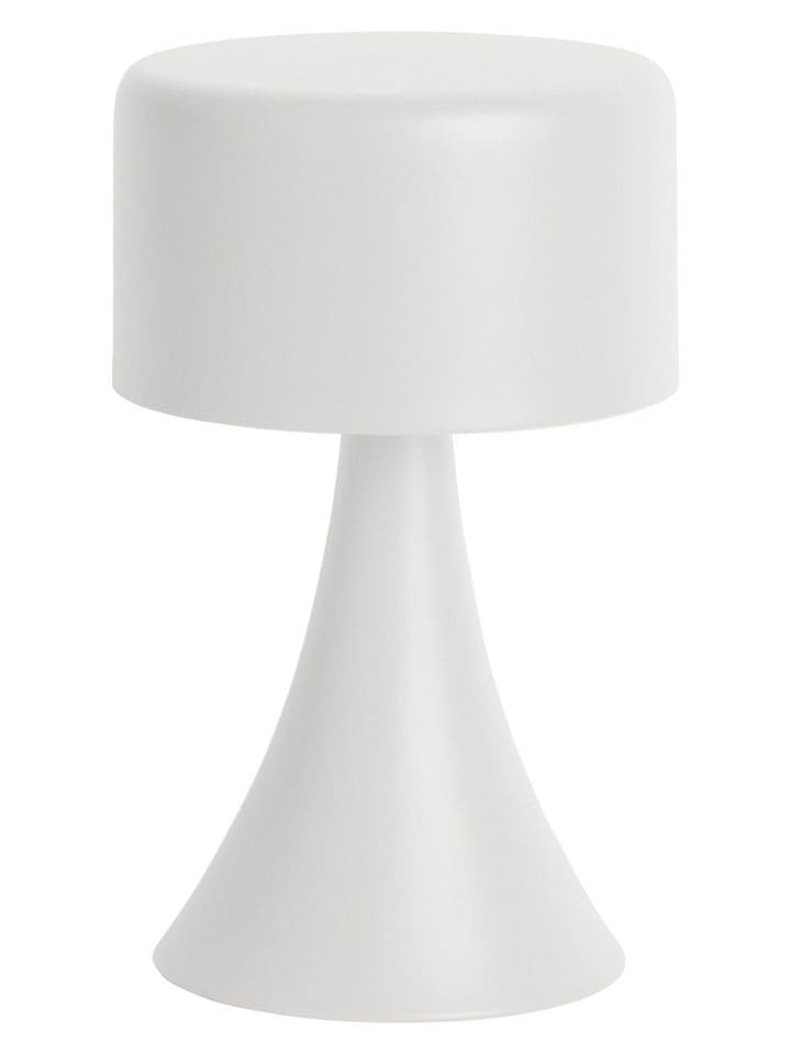 Leitmotiv Lampa stołowa LED "Nora" w kolorze białym - wys. 21 x Ø 12,5 cm rozmiar: onesize