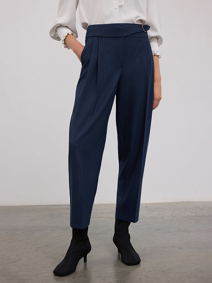 BGN Spodnie w kolorze granatowym rozmiar: 36