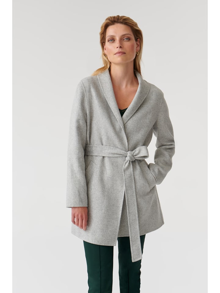TATUUM Płaszcz przejściowy w kolorze szarym rozmiar: 38
