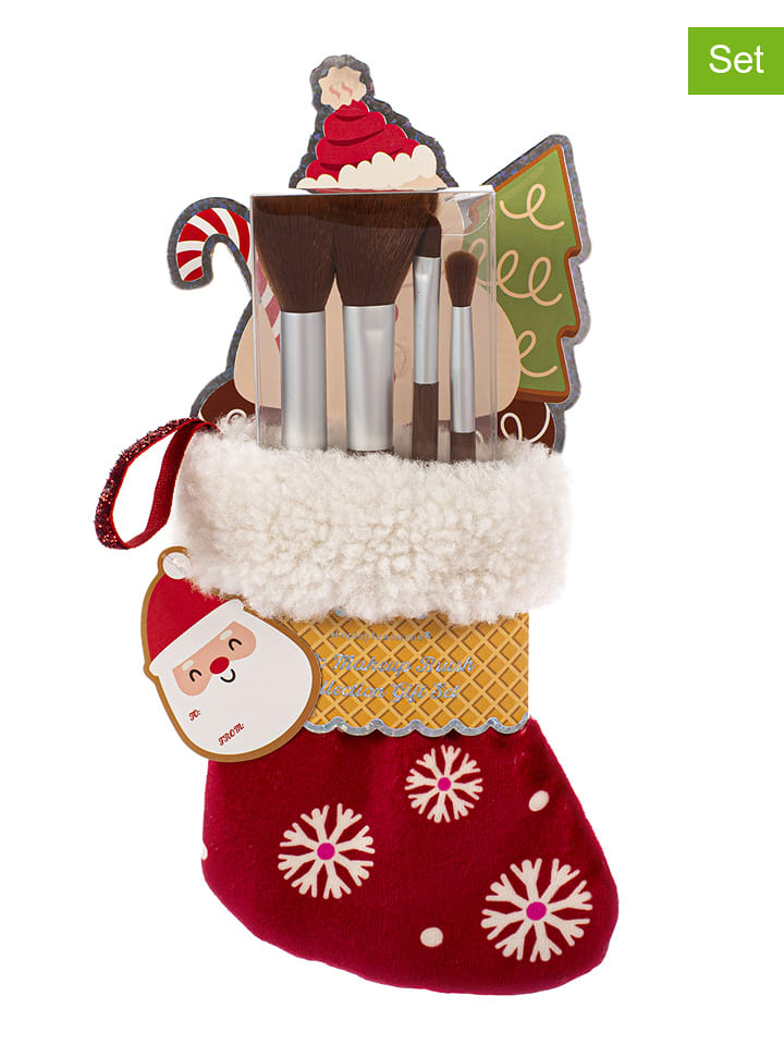 Tri-Coastal Design Pędzle (4 szt.) "Snowman" w kolorze brązowym do makijażu rozmiar: onesize