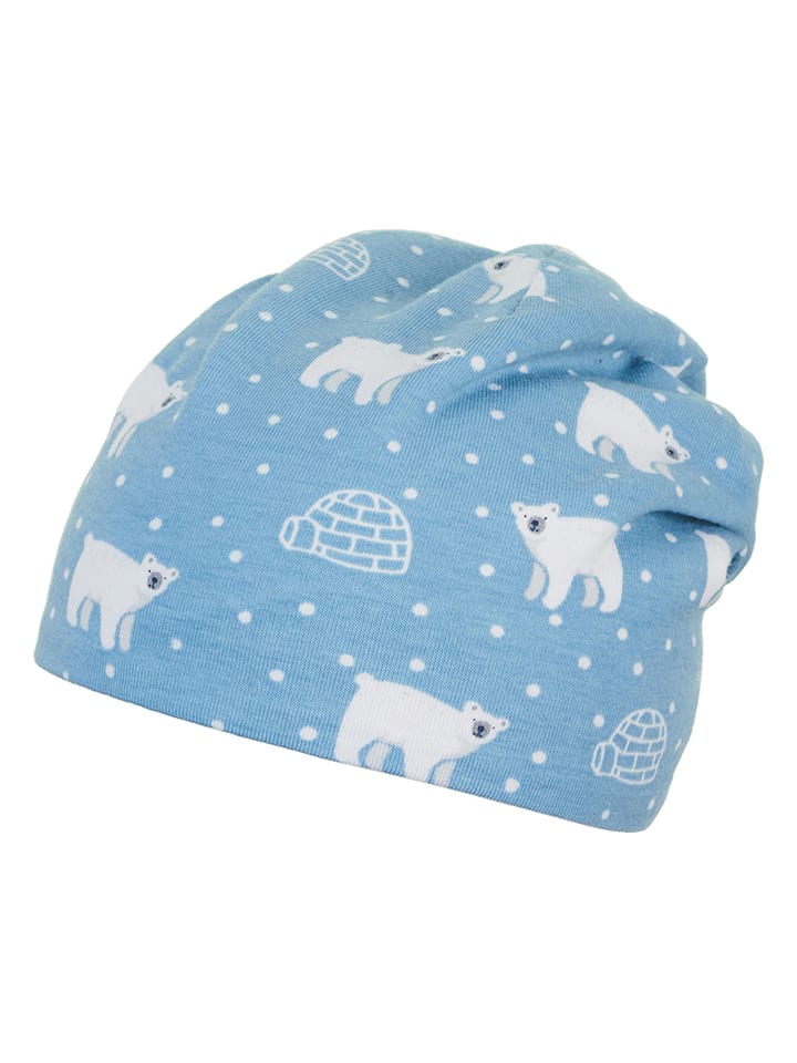 Sterntaler Czapka beanie w kolorze błękitnym rozmiar: 37 cm
