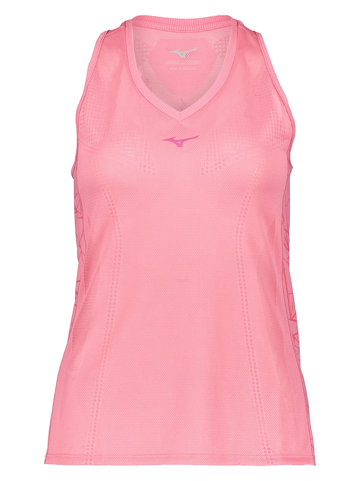 Mizuno Top sportowy "Aero" w kolorze jasnoróżowym rozmiar: L