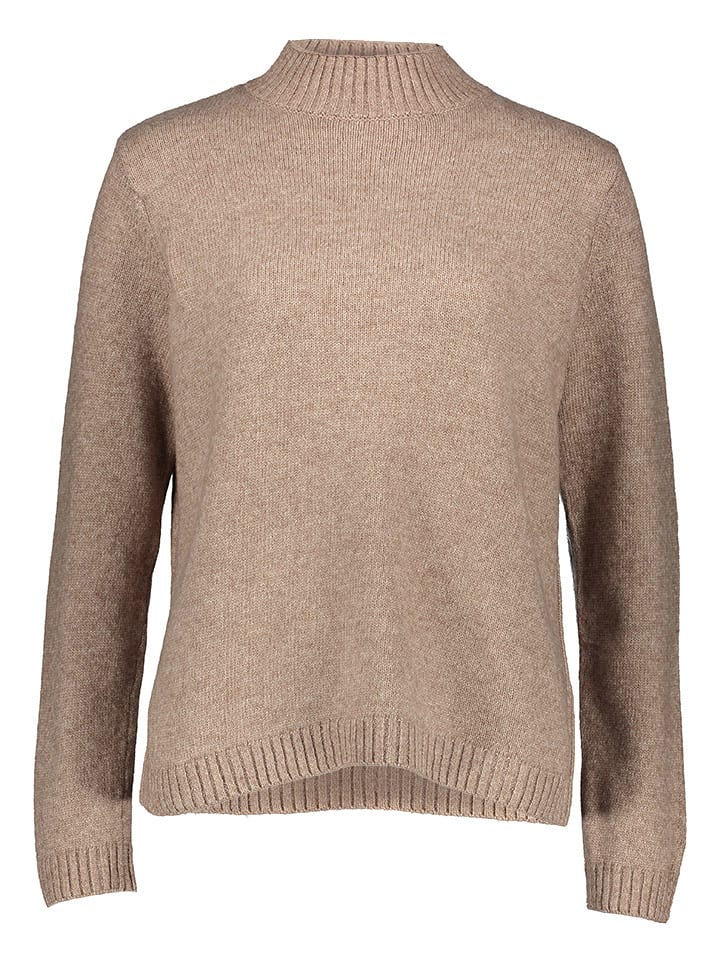Street One Sweter w kolorze jasnobrązowym rozmiar: 36