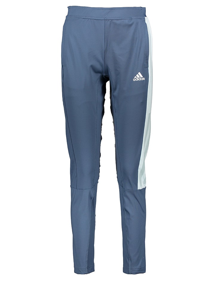 adidas Spodnie sportowe "TRN" w kolorze niebieskim rozmiar: S