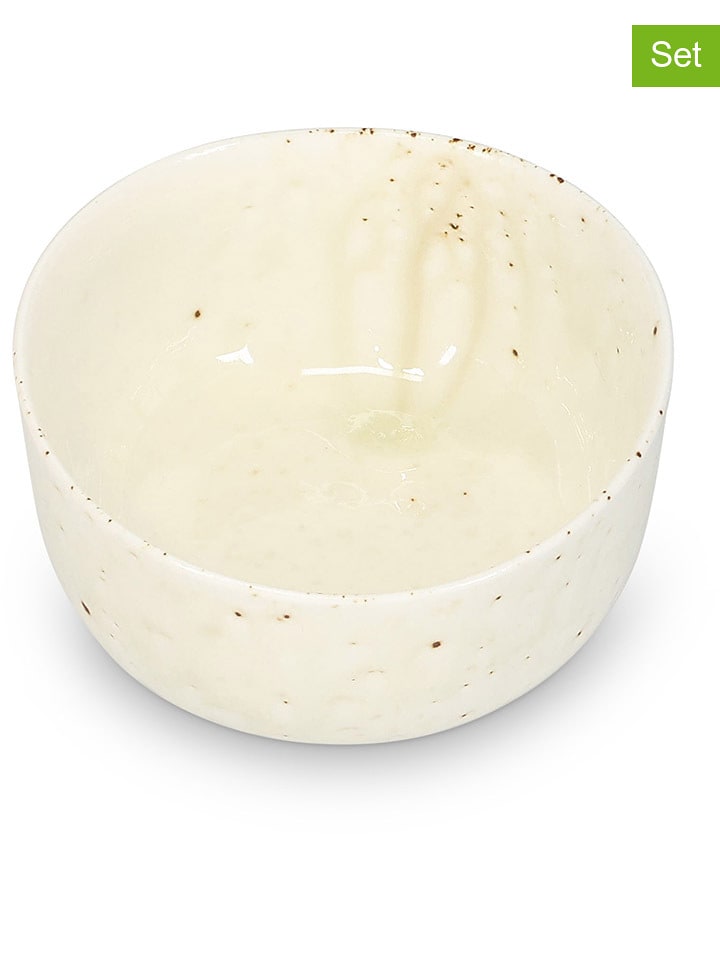 Salt and Pepper Miski (4 szt.) "Studio Urban" w kolorze kremowym - wys. 5 x Ø 11 cm rozmiar: onesize