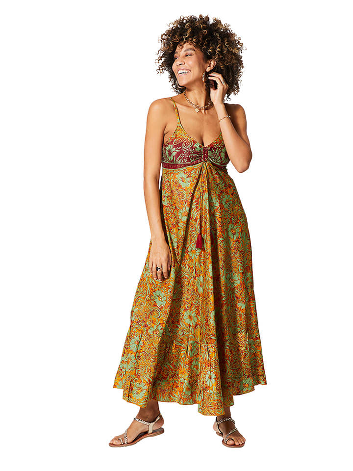 Ipanima Sukienka w kolorze żółto-zielonym rozmiar: 38/40