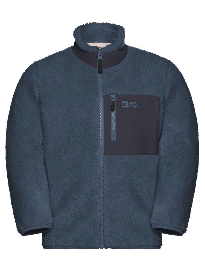 Jack Wolfskin Kurtka polarowa "Ice Curl" w kolorze granatowym rozmiar: 104