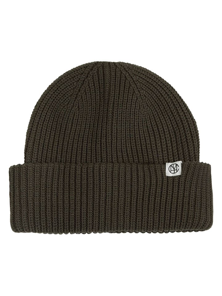 MOSS COPENHAGEN Czapka "Galine" w kolorze khaki rozmiar: onesize