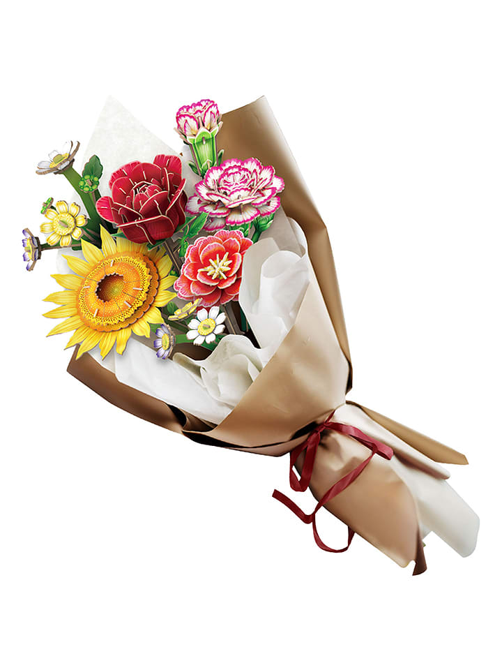 MGM 285-częściowe puzzle 3D "Flower bouquet" - 8+ rozmiar: onesize