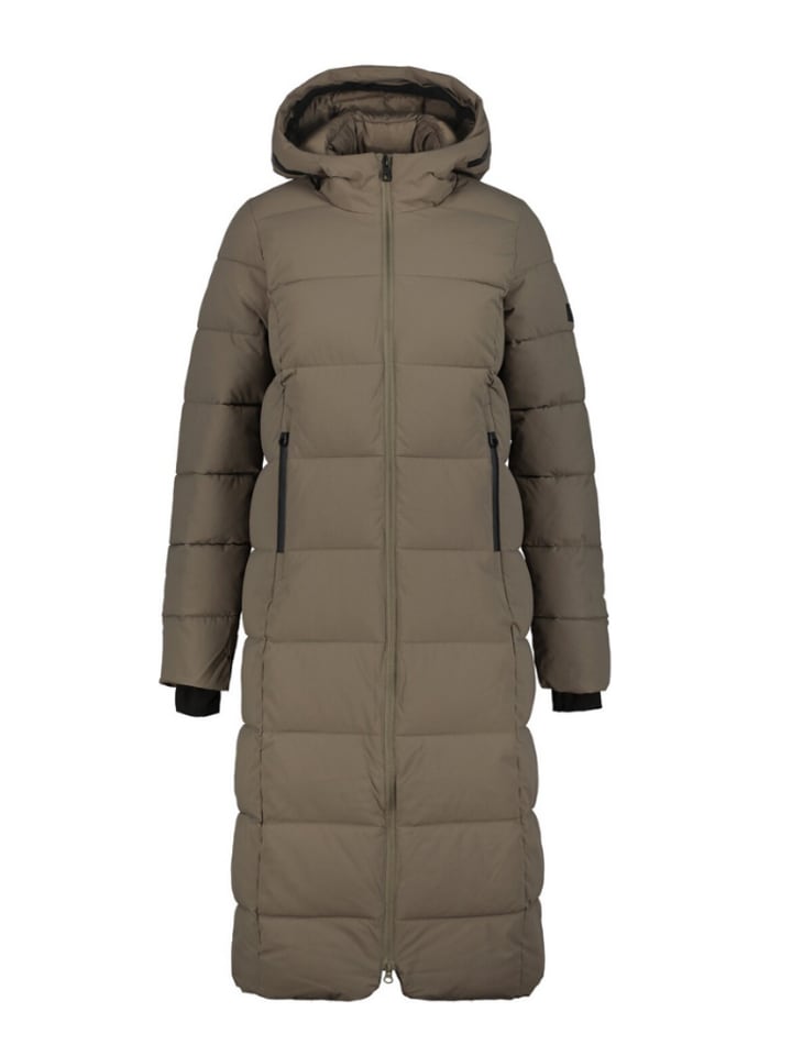Icepeak Płaszcz pikowany "Brilon" w kolorze khaki rozmiar: 42