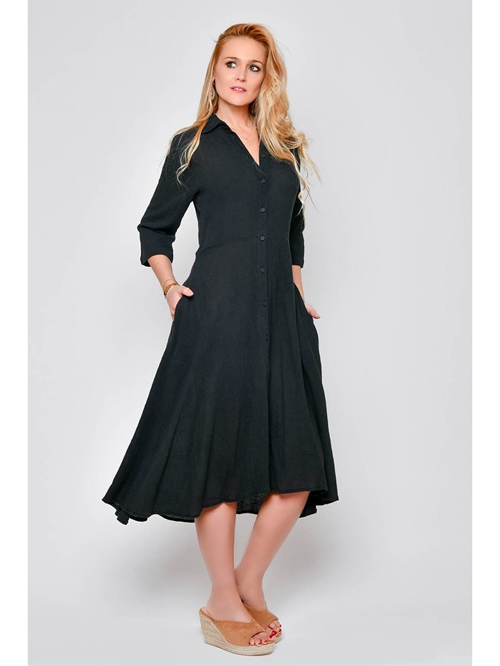 H.H.G. Sukienka w kolorze czarnym rozmiar: onesize