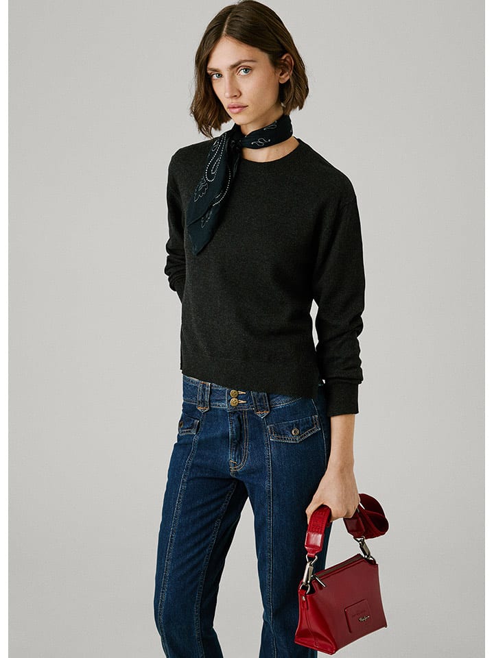 Pepe Jeans Sweter "Coraline" w kolorze czarnym rozmiar: XS