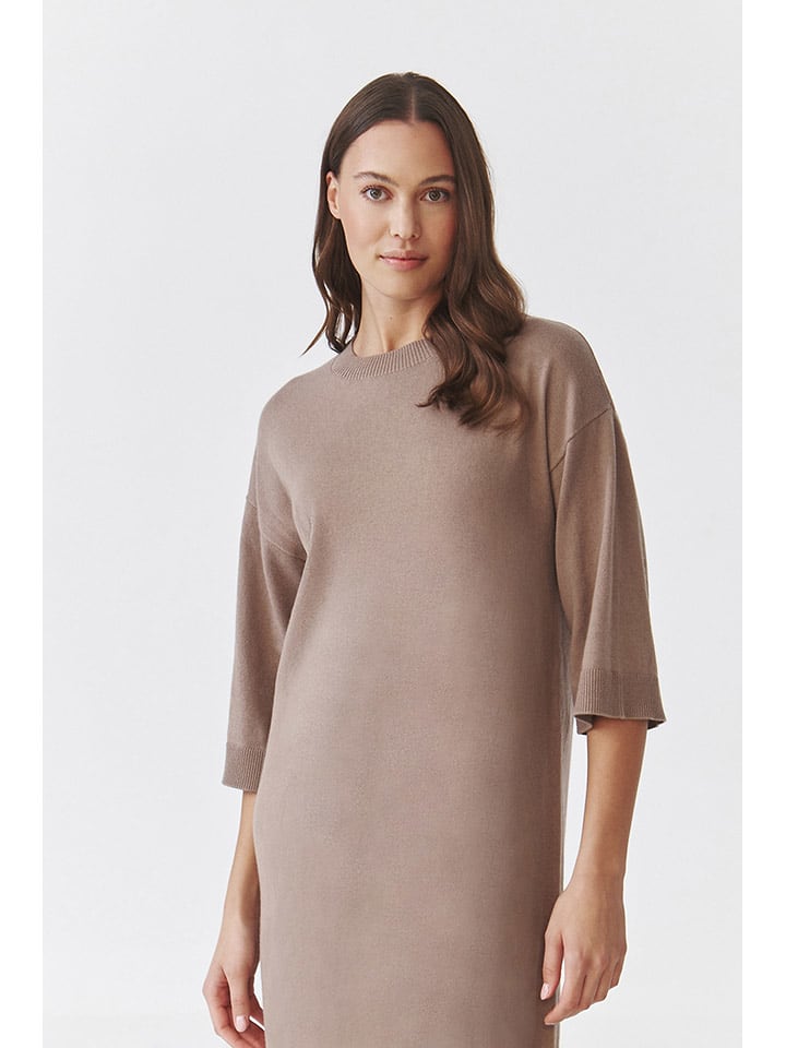 TATUUM Sukienka "Glen" w kolorze beżowym rozmiar: M