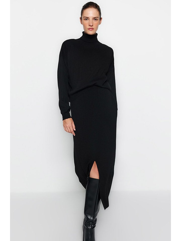 trendyol 2-częściowy zestaw w kolorze czarnym rozmiar: M