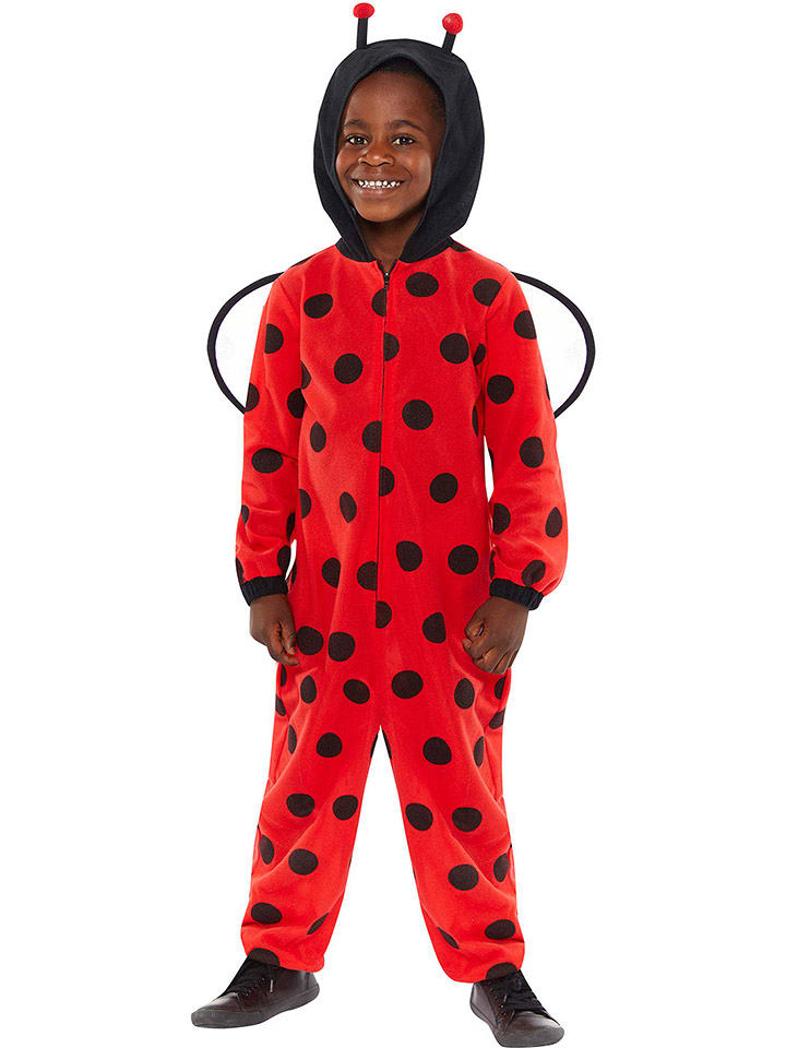 amscan Kombinezon kostiumowy "Ladybug" w kolorze czerwonym rozmiar: 98/104