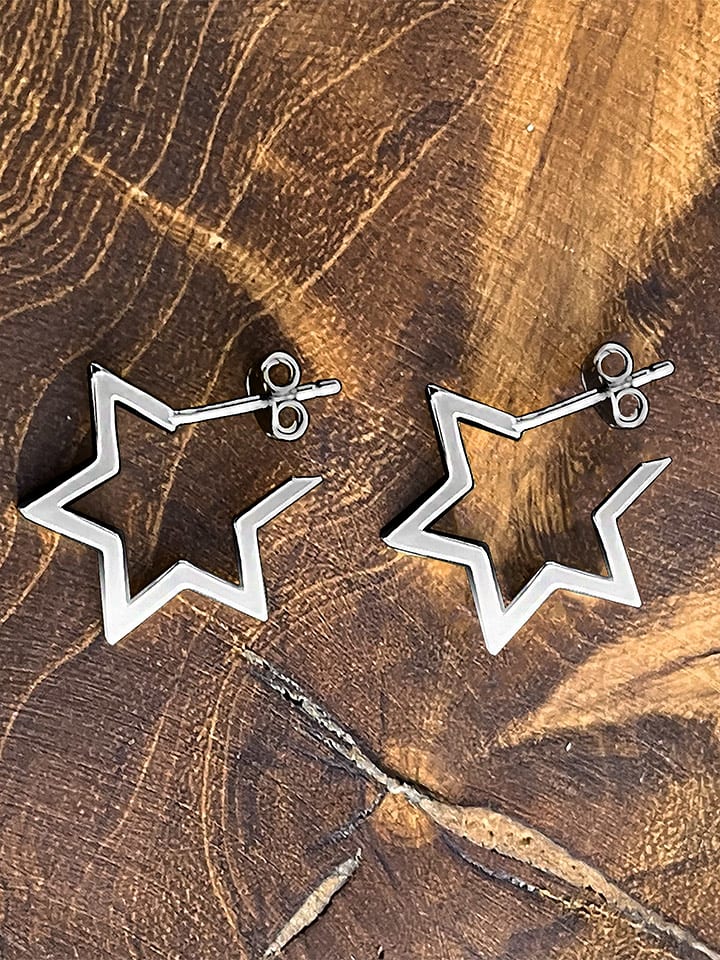 Eclat d'Argent Srebrne kolczyki-wkrętki rozmiar: onesize