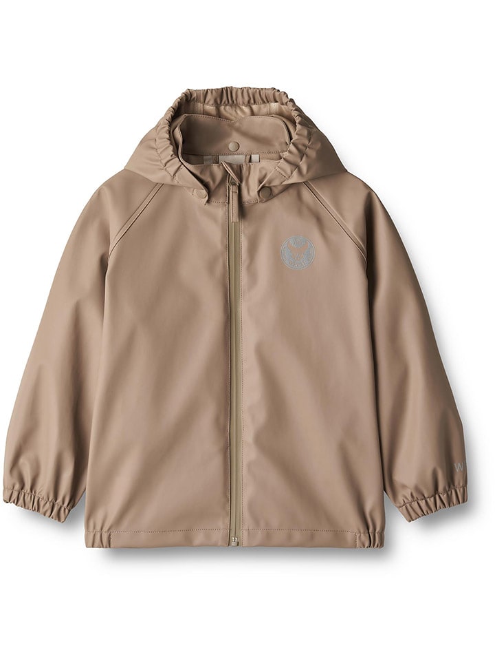 Wheat Kurtka przeciwdeszczowa "Chardy" w kolorze jasnobrązowym rozmiar: 122