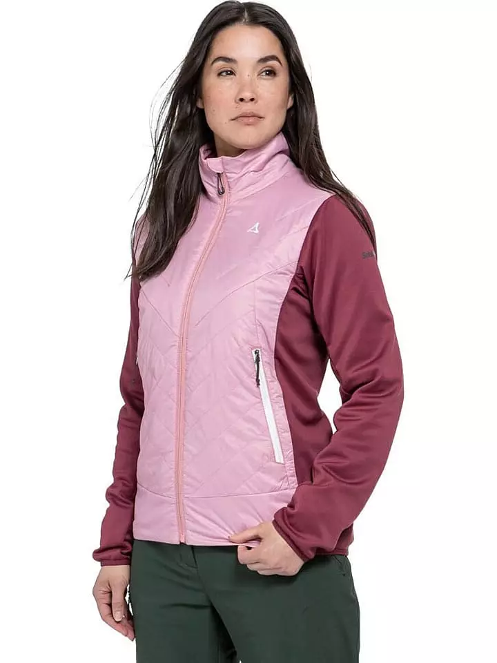 Schöffel Kurtka hybrydowa "Cascata" w kolorze jasnoróżowo-czerwonym rozmiar: 40