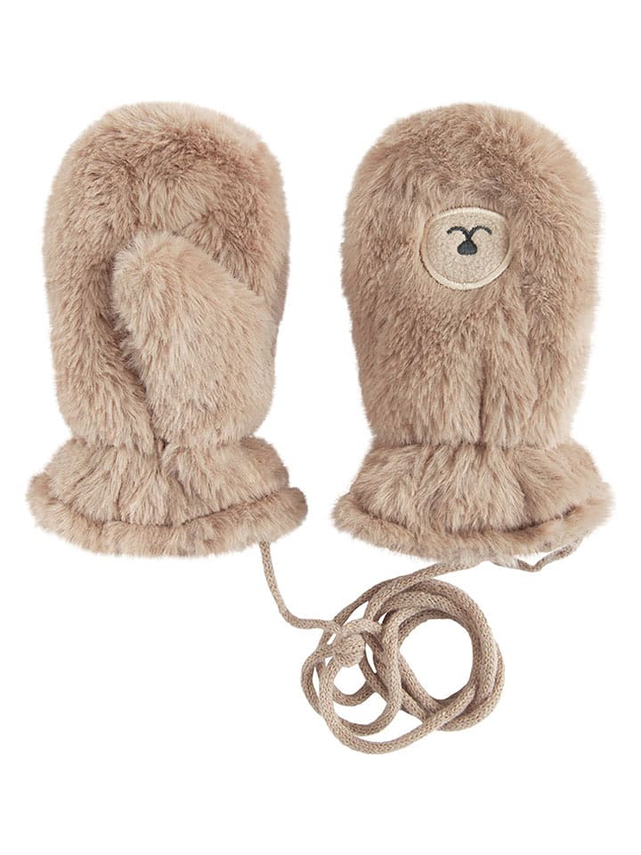 COOL CLUB Rękawiczki w kolorze beżowym rozmiar: 92/98