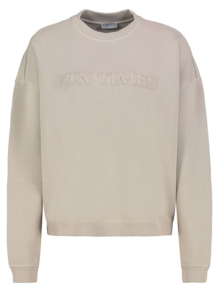 Sublevel Bluza w kolorze beżowym rozmiar: XL