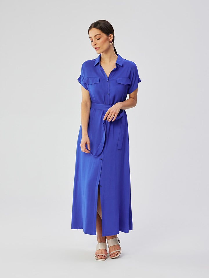 Stylove Sukienka w kolorze niebieskim rozmiar: XXL