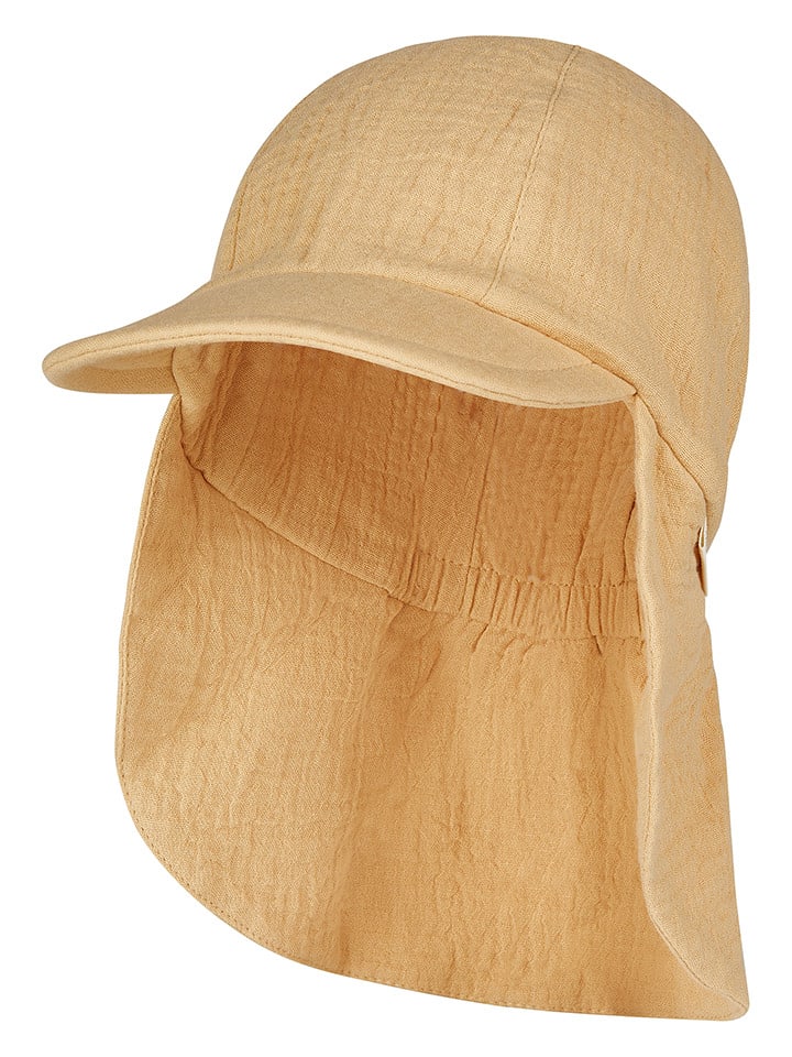 Sterntaler Czapka "Musselin" w kolorze żółtym rozmiar: 53 cm