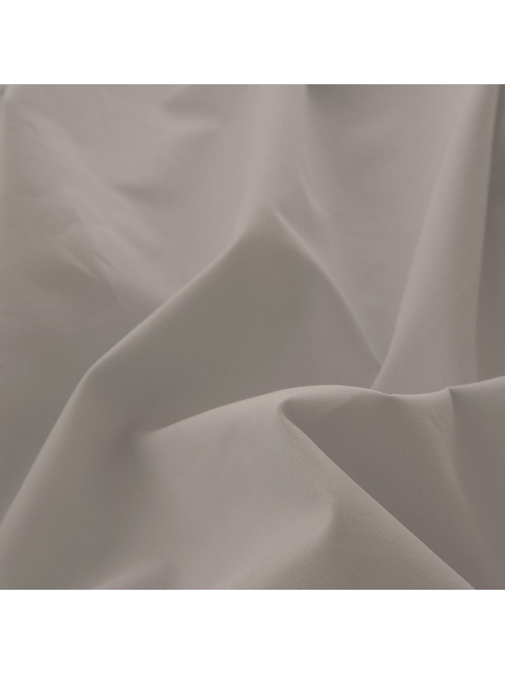 Monsun Perkalowe prześcieradło "Sakura" w kolorze szarobrązowym rozmiar: 160x190/200 cm