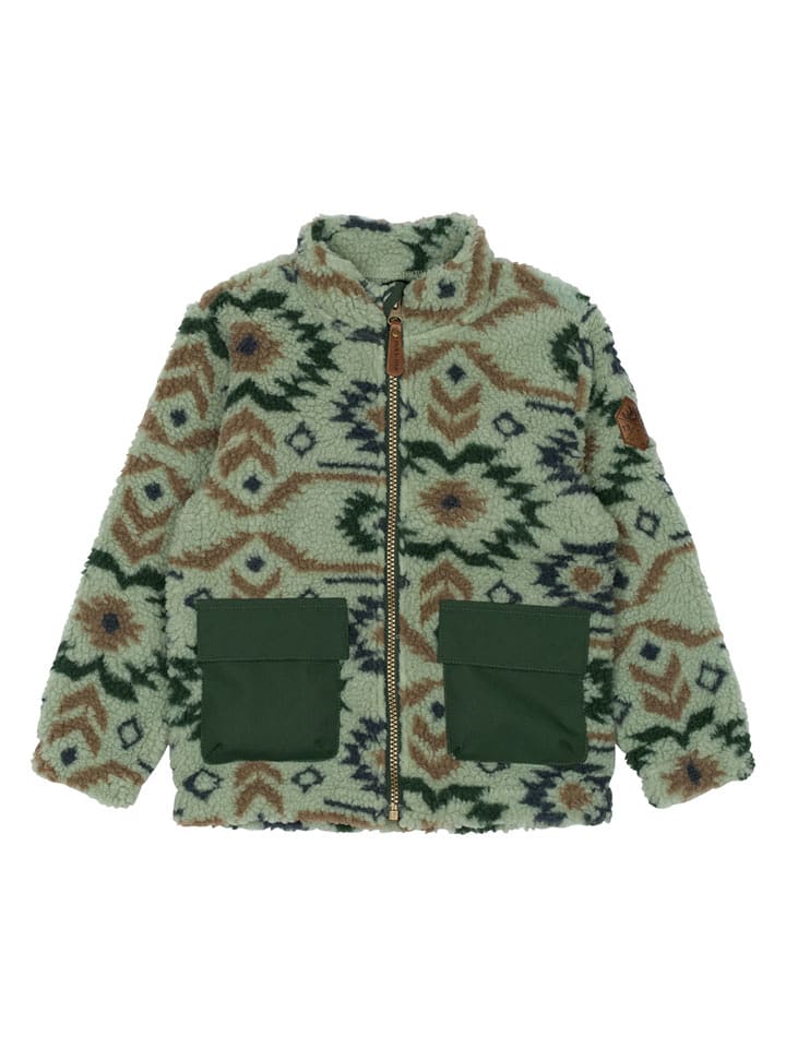 mikk-line Kurtka pluszowa w kolorze zielonym rozmiar: 122