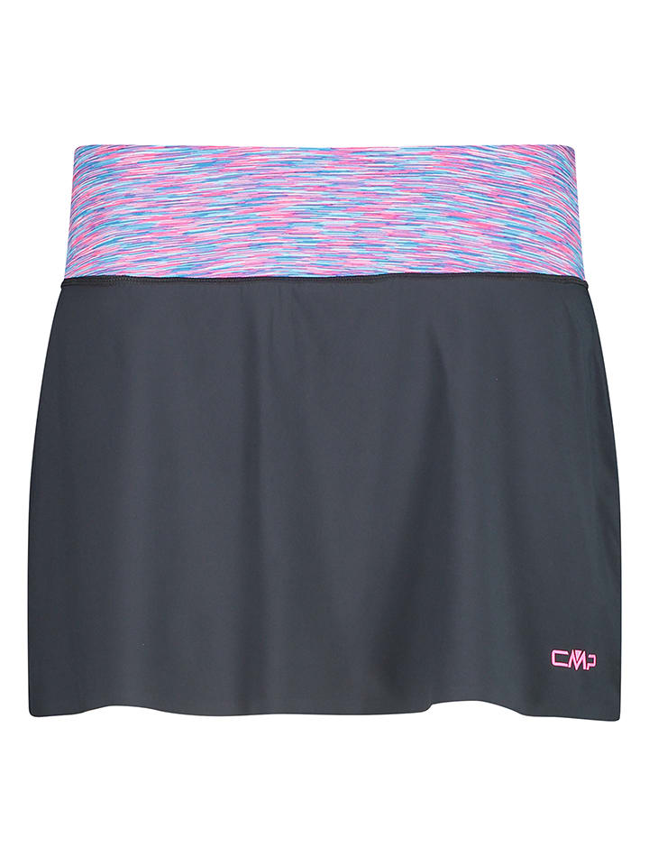 CMP Spódnica funkcyjna 2w1 w kolorze antracytowym rozmiar: 44