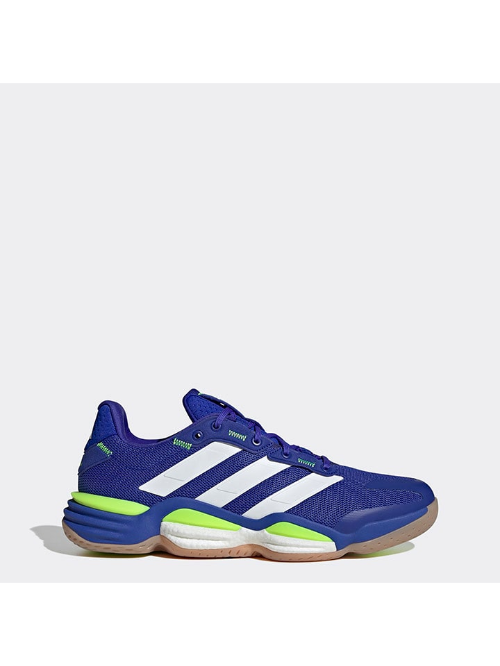 adidas Buty halowe "Stabil 16" w kolorze granatowo-białym rozmiar: 44