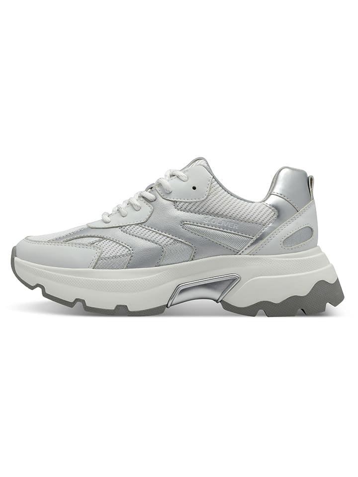 s.Oliver Sneakersy w kolorze szarym rozmiar: 39