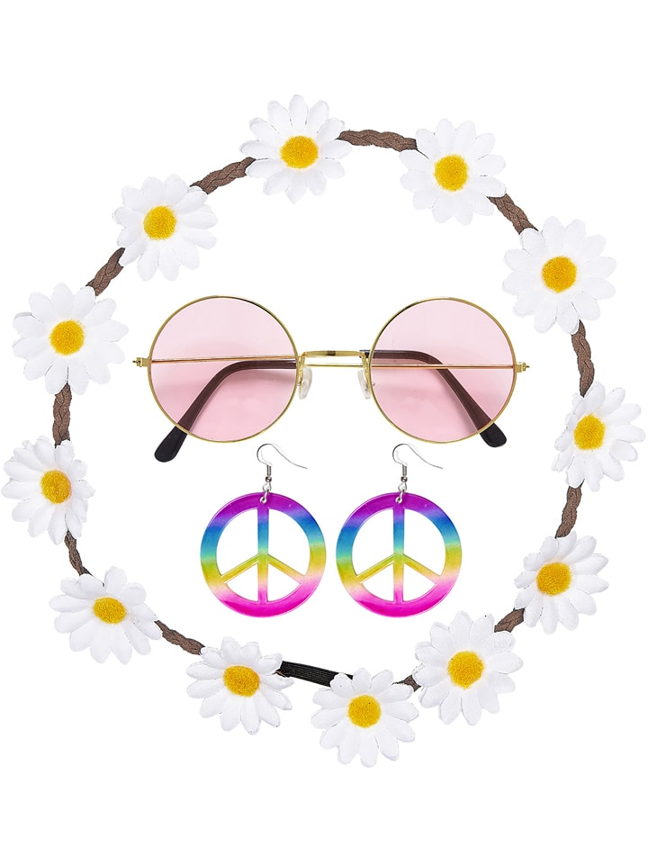 Carnival Party 3-częściowy zestaw ze wzorem rozmiar: onesize