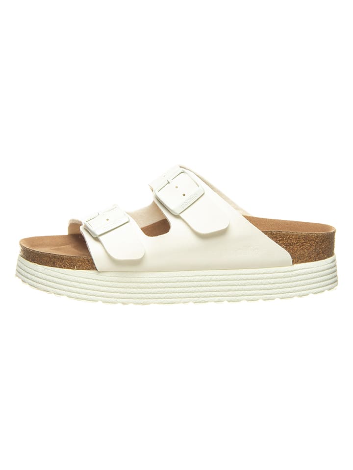 Papillio Klapki "Arizona Grooved" w kolorze białym rozmiar: 37