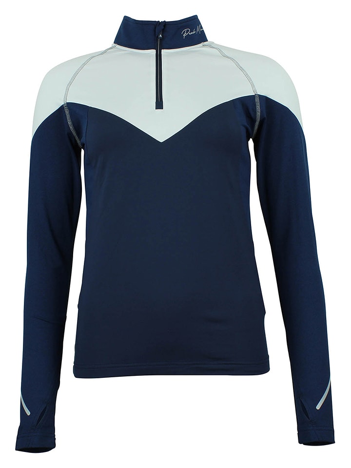 Peak Mountain Koszulka funkcyjna "Antor" w kolorze granatowym rozmiar: S