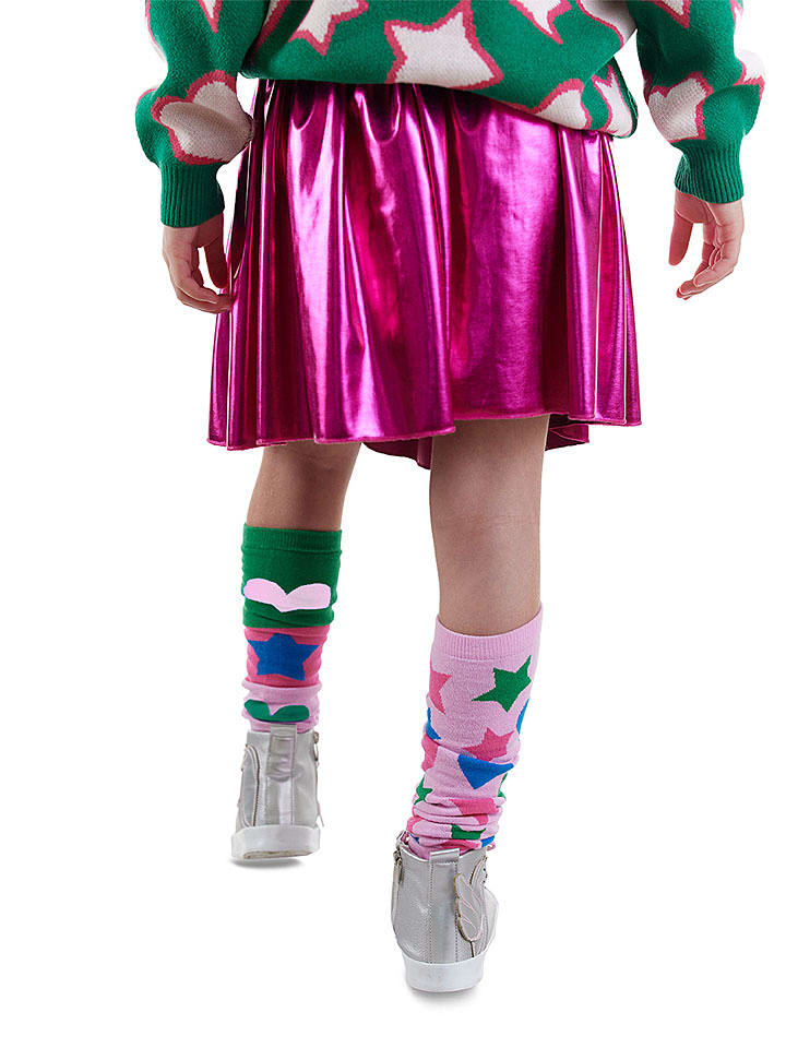 Denokids Skarpety w kolorze jasnoróżowym rozmiar: onesize