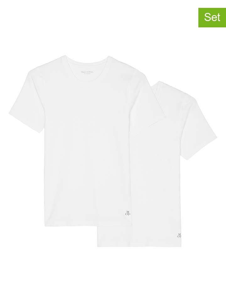 Marc O´Polo Koszulki (2 szt.) w kolorze białym rozmiar: XL