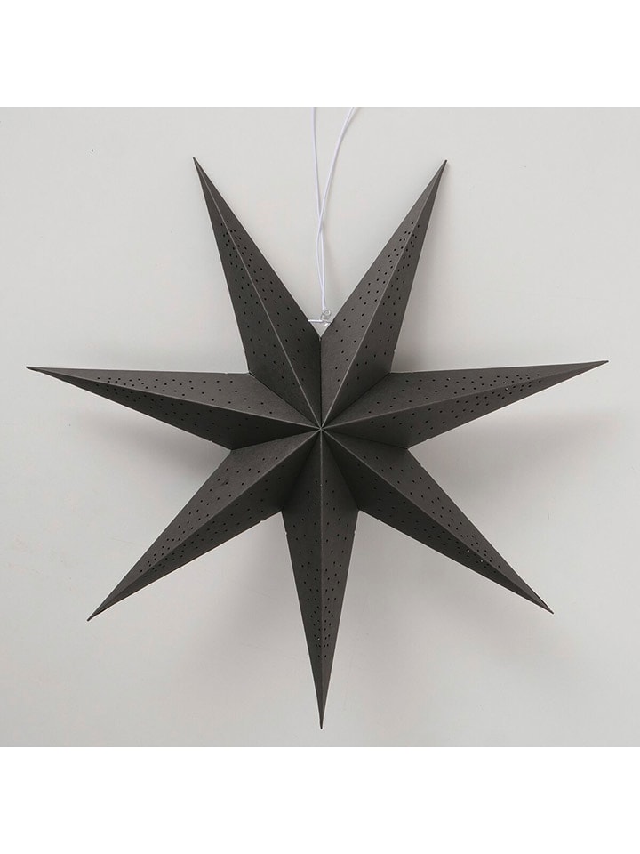 Boltze Zawieszka dekoracyjna "Kassina" w kolorze czarnym - wys. 16,5 x Ø 50 cm rozmiar: onesize