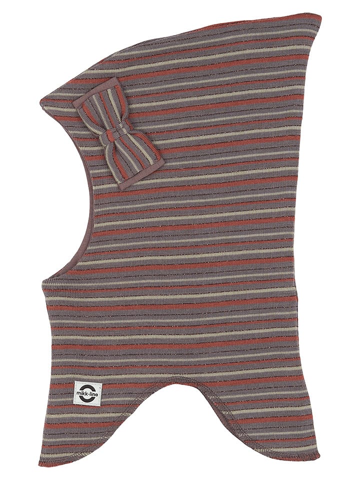 mikk-line Kominiarka w kolorze szaro-pomarańczowym rozmiar: 98/104