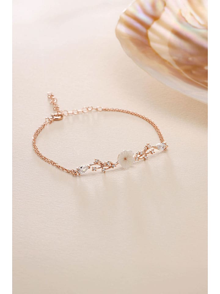 Lodie Silver Pozłacana bransoletka z elementem ozdobnym - dł. 17 cm rozmiar: onesize