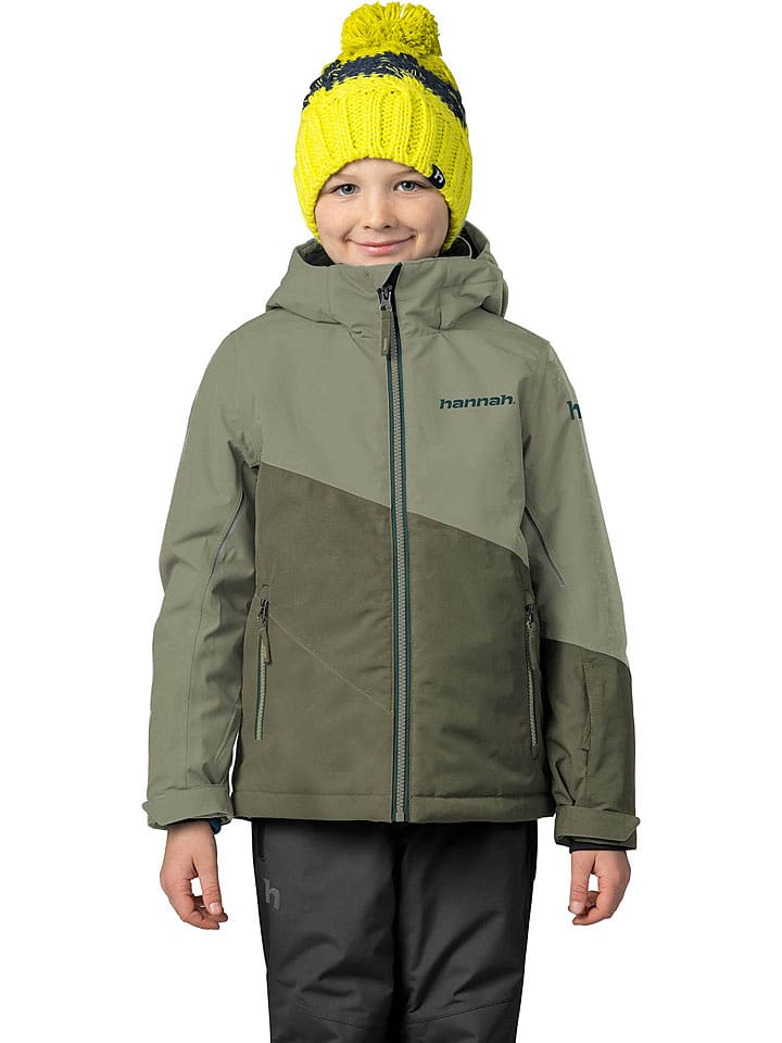 Hannah Kurtka narciarska "Kigali" w kolorze oliwkowym rozmiar: 110/116