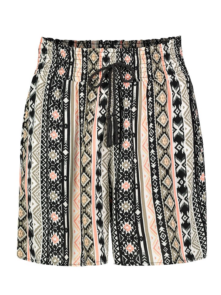 Eight2Nine Szorty w kolorze oliwkowym ze wzorem rozmiar: XS